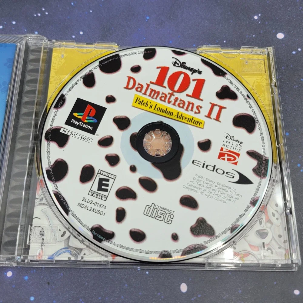 Disney 101 Dalmatians II Patch's London Adventure Sony PlayStation PS1 SLUS01574